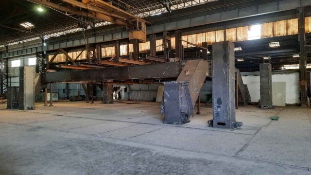 Coffrage glissant : portique